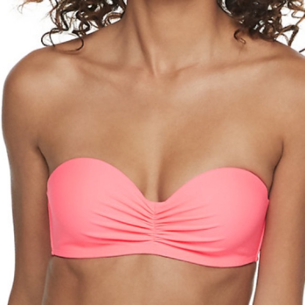 💕Breaking‎ Waves Bust Enhancer Swim Bandeau💕